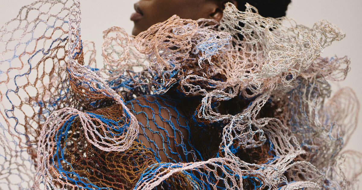 FASHION: Luxury Textiles Made From E-Waste.